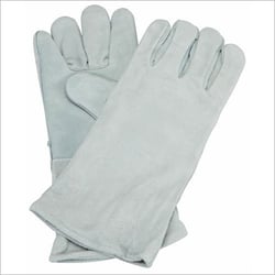 Industrial Leather Hand Gloves