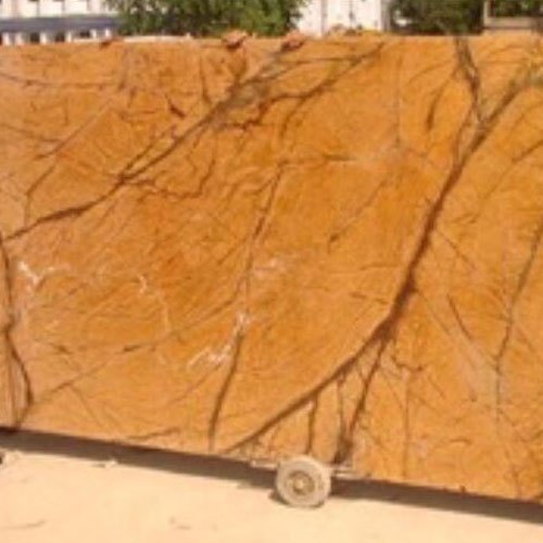 Rain Forest Golden Marble Slab from Aaliya stones 