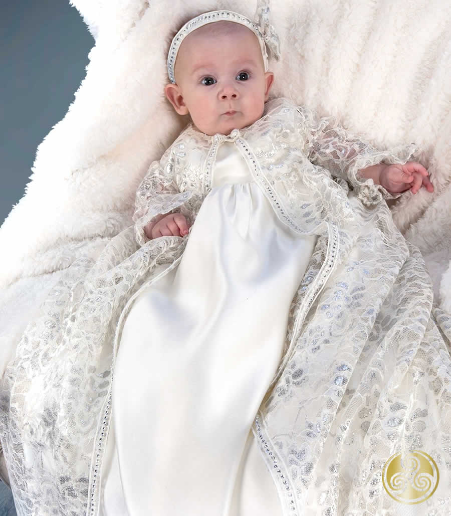 The Brigit Gown – Classic Christening Collection from HM Creations