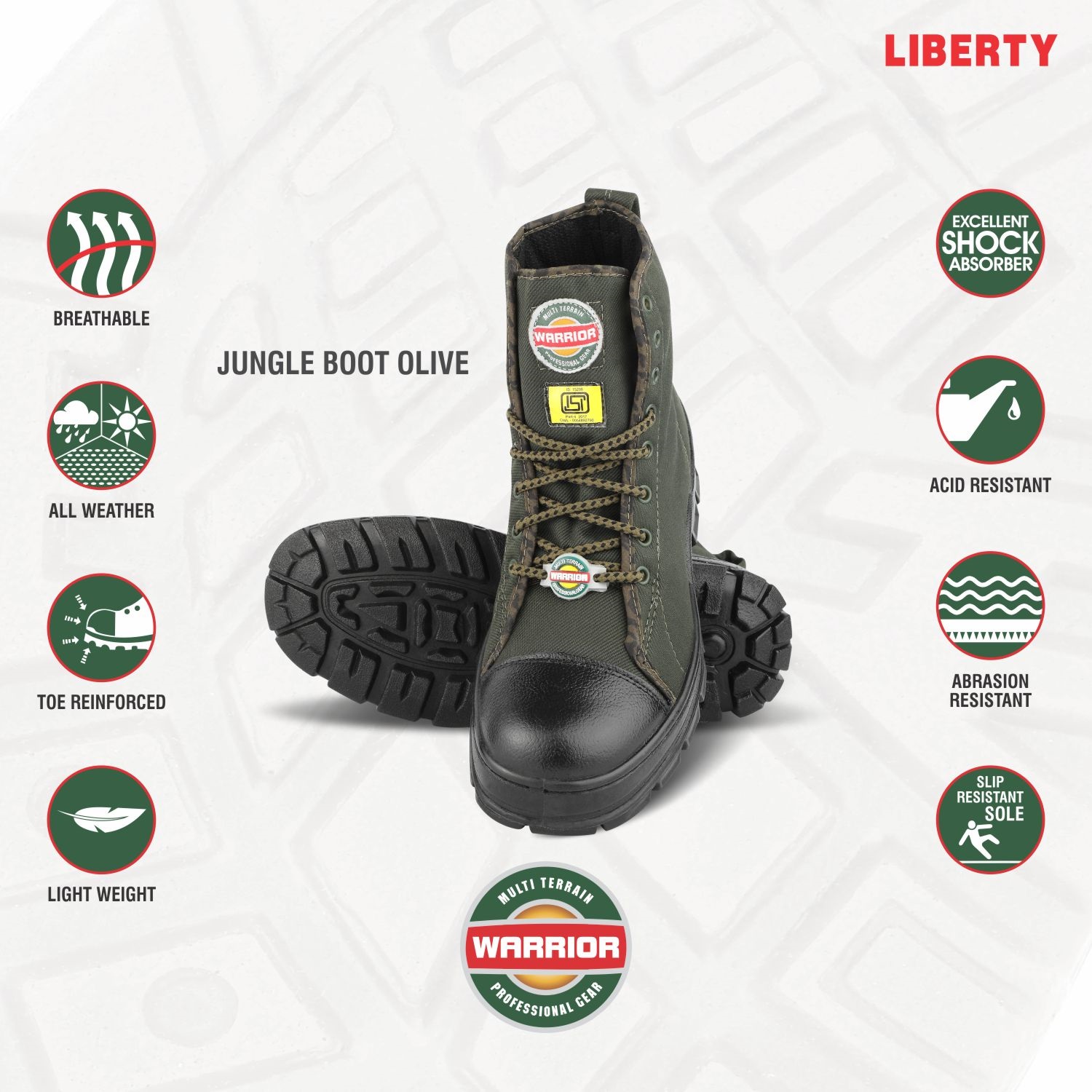 JUNGLE BOOT from LIBERTY SHOES LTD