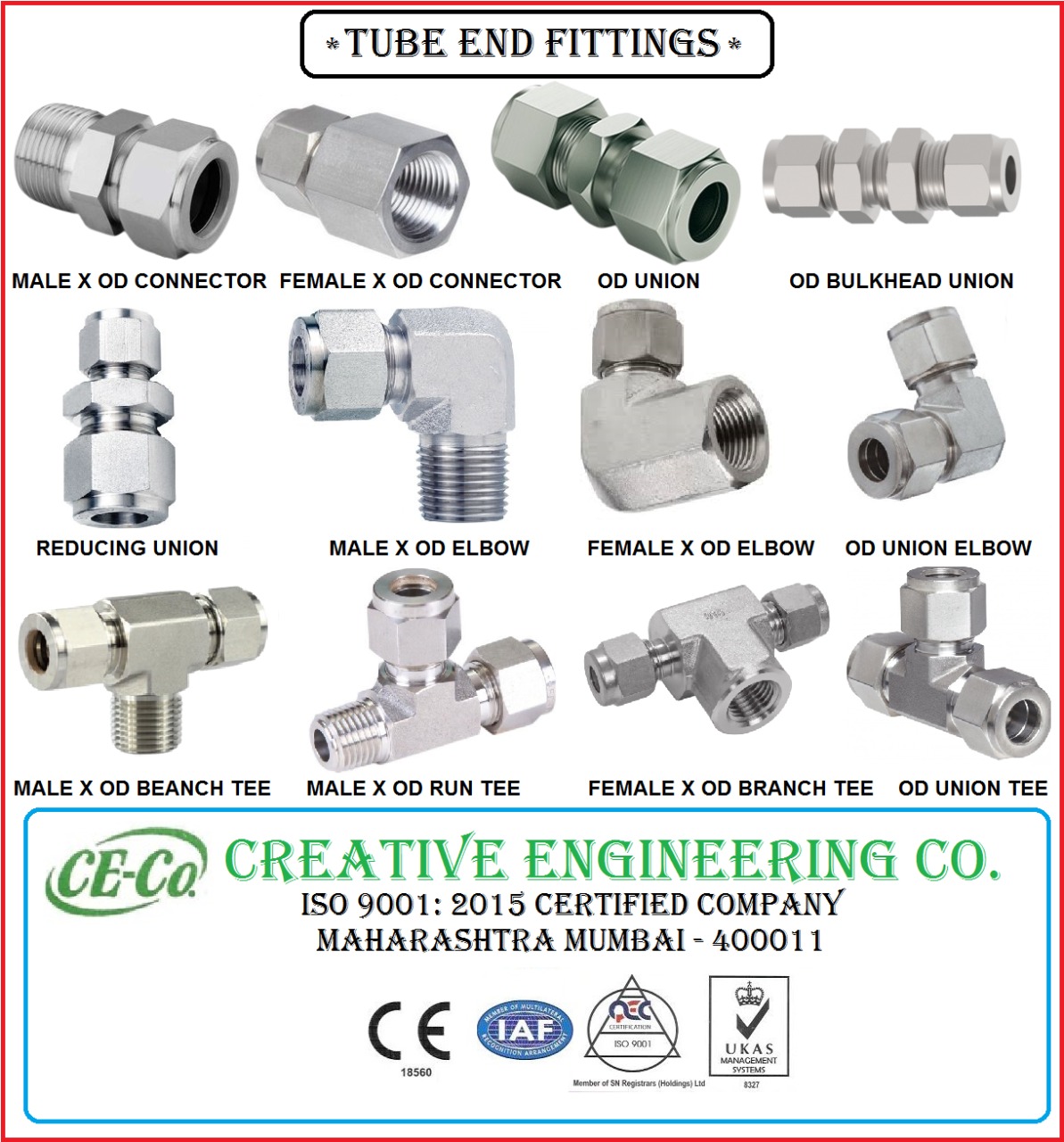 TUBE FITTINGS 