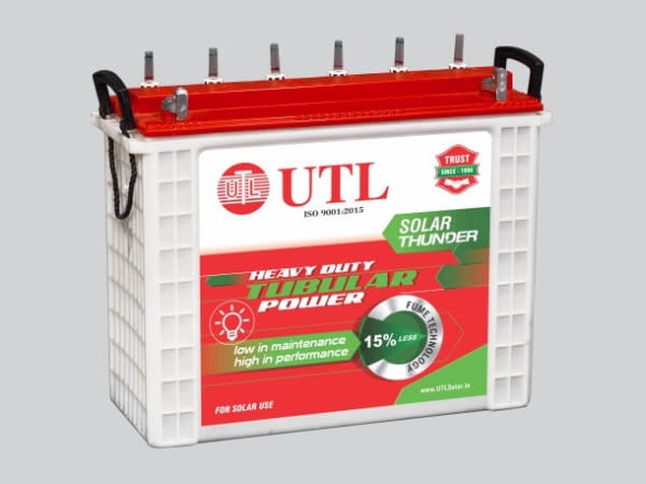 UTL 150AH Solar Inverter Battery -UST1560@ from (UTL Solar shoppe) S Prabha Nextgen Power Pvt. Ltd. 