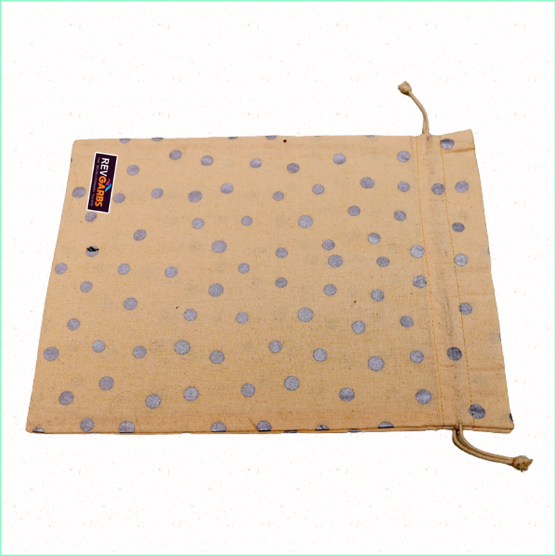 Cotton Printed Pouch Bag from LIFELONG METAL STORAGE