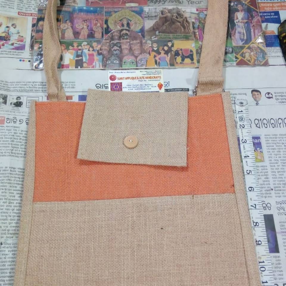 Designer Jute bag from PRAGATI CREATION